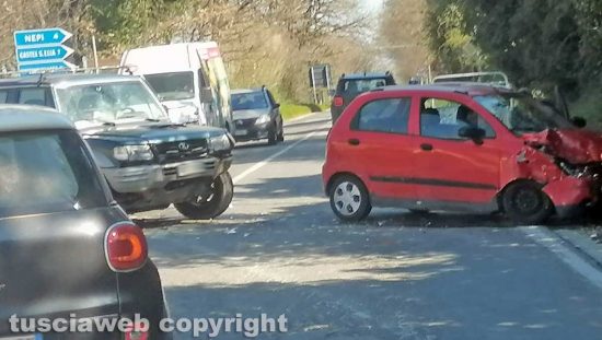 Le immagini dell'incidente
