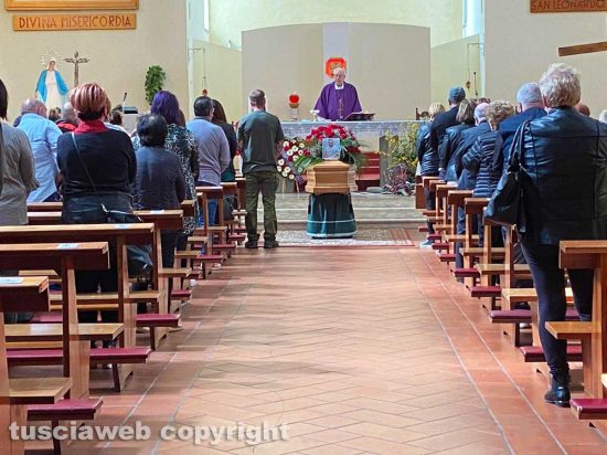 Viterbo - I funerali di Paolo Sganappa