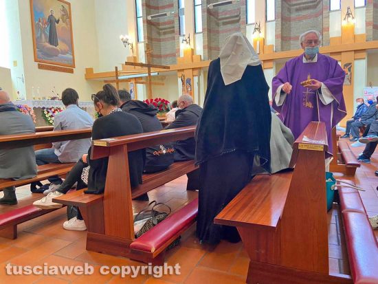 Viterbo - I funerali di Paolo Sganappa - Padre Ignazio