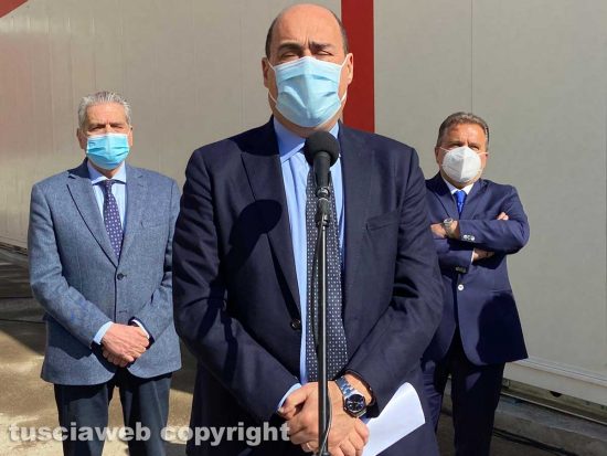 Nicola Zingaretti a Belcolle