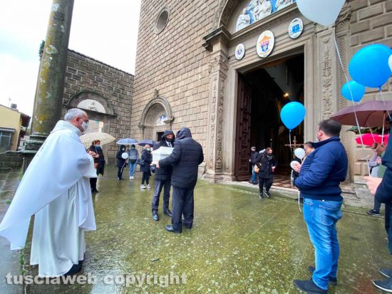 Viterbo - I funerali di Lorenzo Milioni