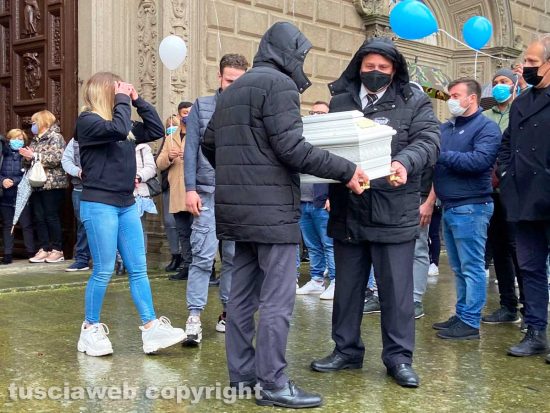 Viterbo - I funerali di Lorenzo Milioni