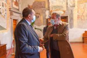 Tarquinia - Massimo Osanna e Alessandro Giulivi