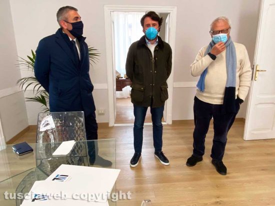 Viterbo - Giuseppe Ciucci, Marco De Carolis e Carlo Rienzi