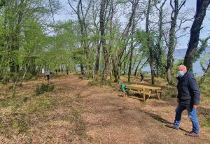 Il parco inaugurato alla riserva naturale del lago di Vico