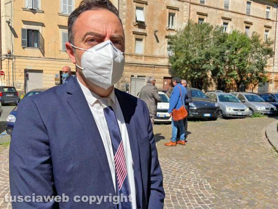 Viterbo - Il presidente della provincia Pietro Nocchi