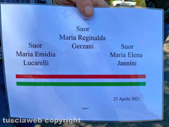 Viterbo - Le tre suore che facevano parte della banda Biferali