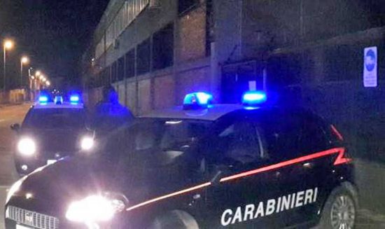 Rieti - Carabinieri - Scoperto rave party