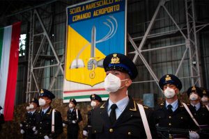 Viterbo - Aeronautica militare - Giuramento solenne per 91 allievi marescialli