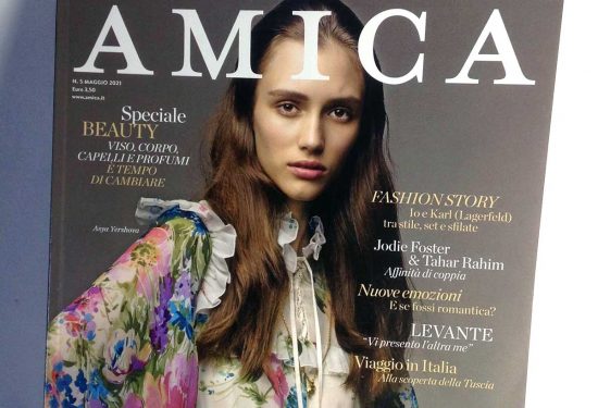 La Tuscia sul mensile "Amica"
