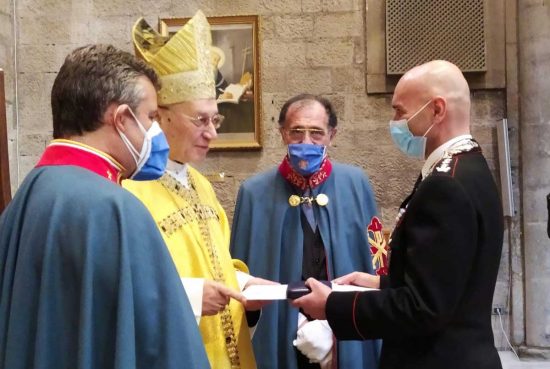 Viterbo - Conferita la medaglia costantiniana al colonnello Andrea Antonazzo