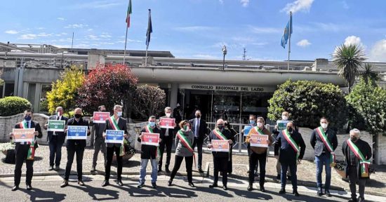 Roma - Ptpr, la protesta di Fdi Lazio