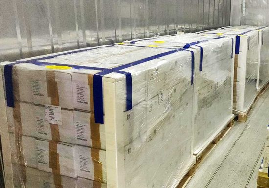 I vaccini all’hub di Pratica di Mare