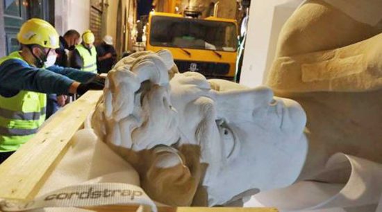 Dubai - La copia del David stampata in 3d