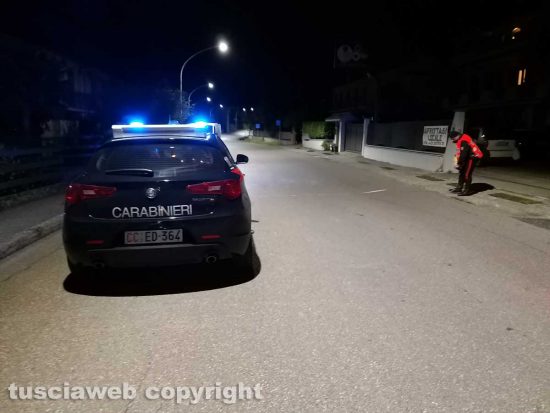 Montefiascone - L'incidente sulla Umbro Casentinese