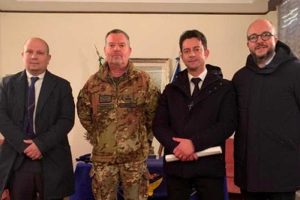 Salvatore Deidda in visita all'Aves di Viterbo