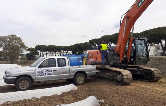 Consorzio di bonifica litorale Nord - I lavori