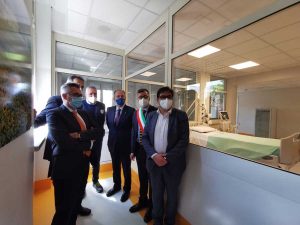 Colleferro - D'Amato inaugura reparto di terapia sub-intensiva dell'ospedale Parodi Delfino
