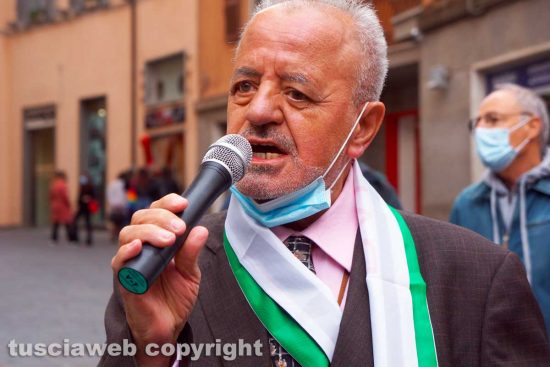 Viterbo - Il portavoce della comunità palestinese in Italia, Salameh Ashour