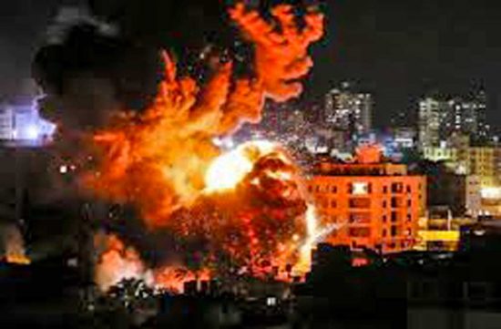 Raid aerei sulla Striscia di Gaza