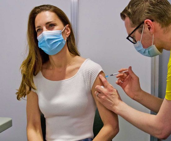 La vaccinazione di Kate Middleton