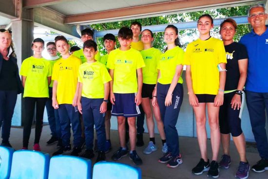 Sport - Atletica leggera - I giovani atleti della Finass Assicurazioni Atletica Viterbo