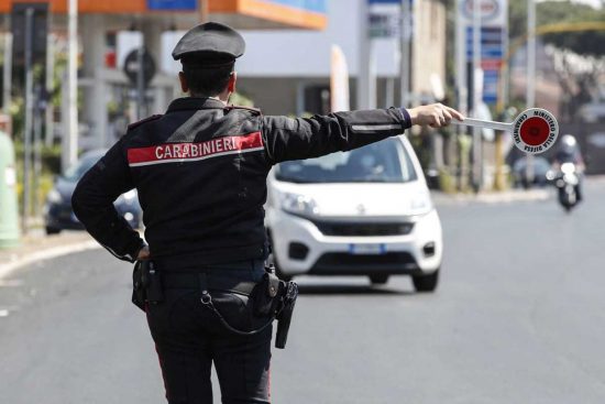 Carabinieri - Posto di blocco