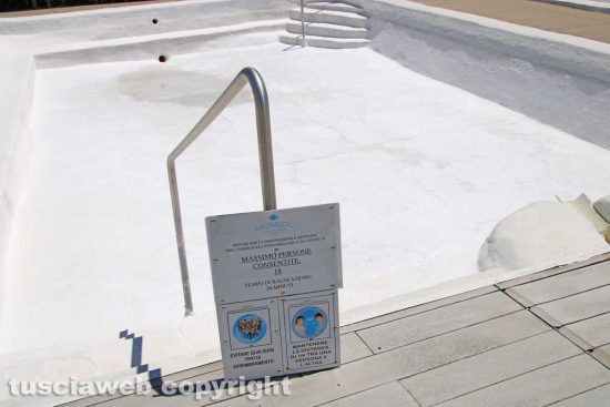 Viterbo - Il Bagnaccio chiuso