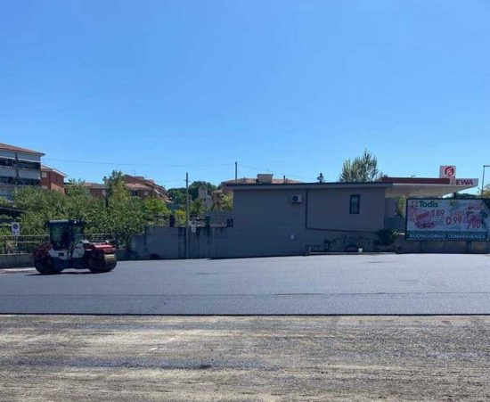 Pavimentazioni, lavori a viale Romiti