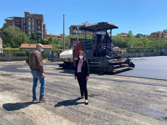 Pavimentazioni, lavori a viale Romiti
