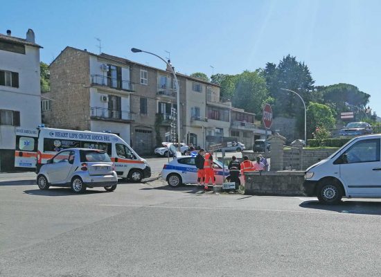 Vetralla - L'incidente di questa mattina