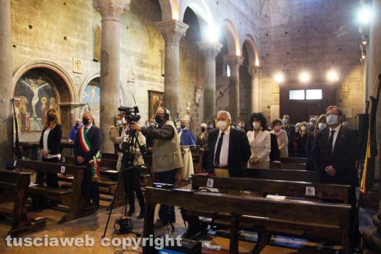 Viterbo - La messa per il Santissimo Salvatore