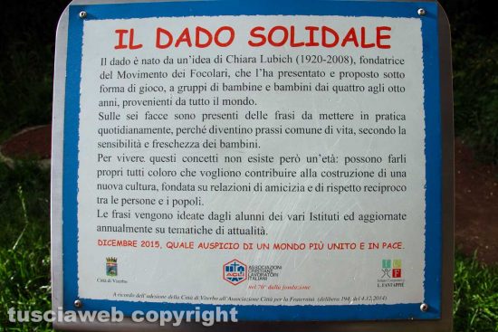 Viterbo - Il giardino Chiara Lubich