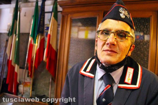 Viterbo - Andrea Carlo Spina dell'associazione nazionale carabinieri