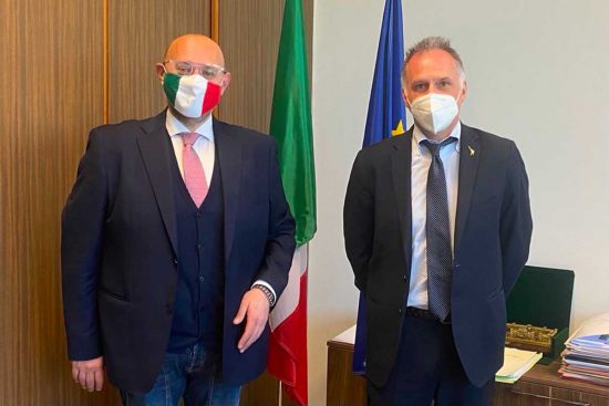 Roma - Paolo Bianchini e Massimo Garavaglia