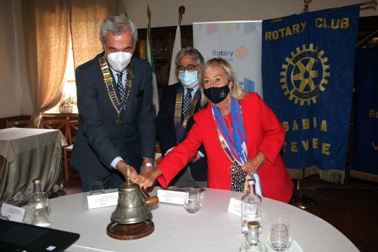 Magliano Sabina - La visita del Governatore del Distretto 2080