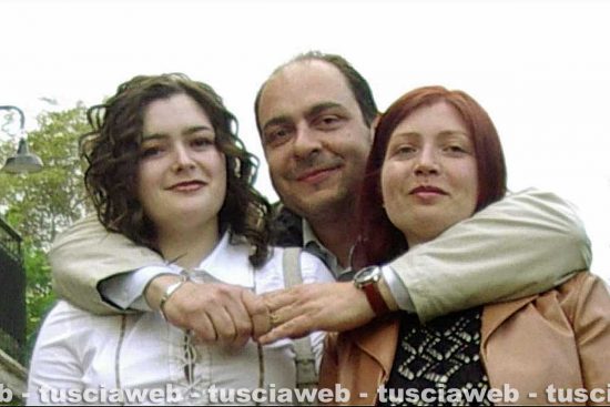 Giallo di Gradoli - Paolo Esposito con, da sinistra, Ala e Tatiana Ceoban