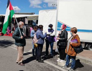 Viterbo - Ricoveri plan - La manifestazione di Rifondazione