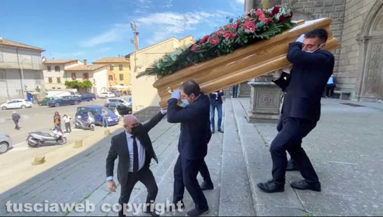 Viterbo - La Quercia - I funerali di Francesco Sterpa