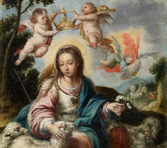 Miguel de Tovar, "La Divina Pastora "