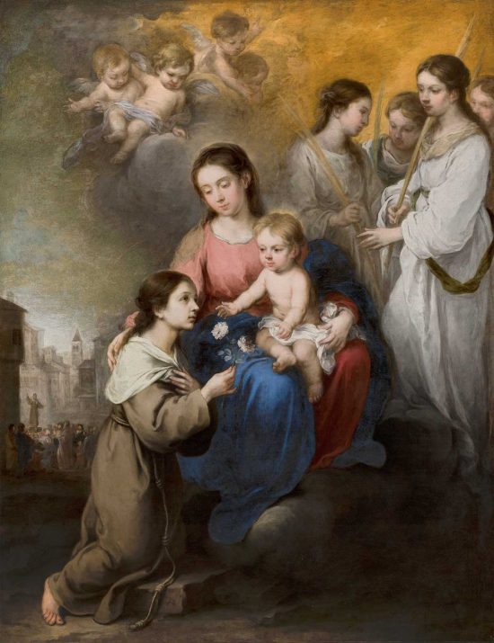 Esteban Murillo, "Santa Rosa da Viterbo" 