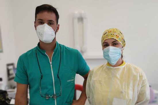 Staff clinico - Dott. Alberti e Romina (Assistente)