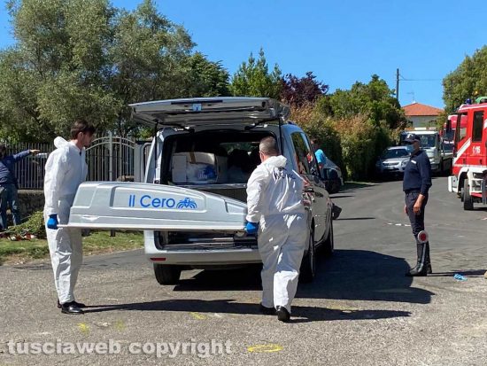 Viterbo - Incidente mortale in strada Montarone a Castel d'Asso