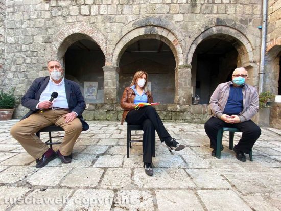Viterbo - La conferenza stampa del comitato Santissimo Salvatore