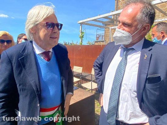 Vittorio Sgarbi e Massimo Garavaglia