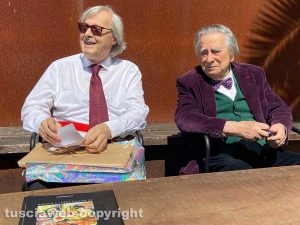 Vittorio Sgarbi e Paolo Portoghesi