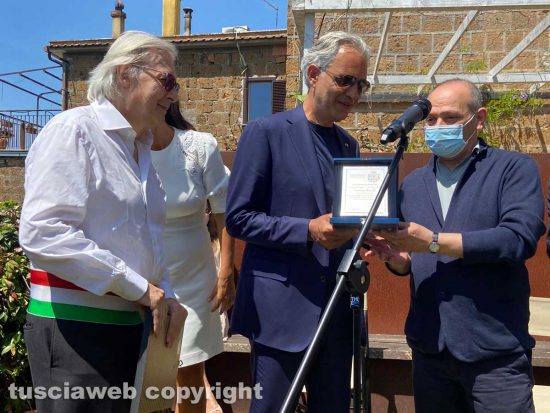 Sutri - Cittadinanza onoraria ad Andrea Bocelli