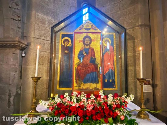 Viterbo - Il trittico del Santissimo Salvatore