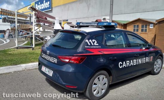 Viterbo - Furto al Bricofer