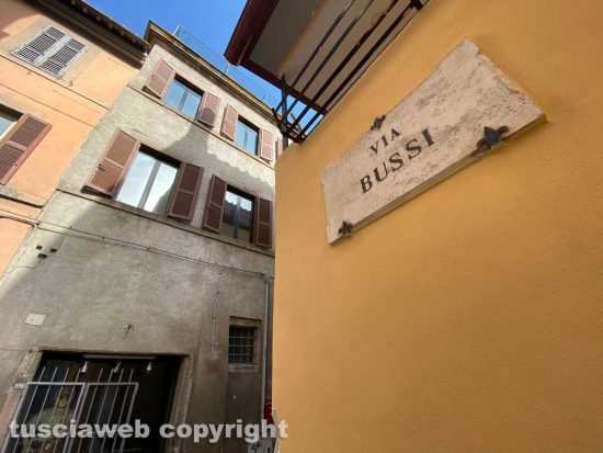 Viterbo - Le strade attorno a via Mazzini